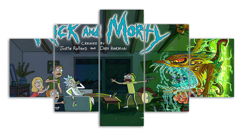 Rick And Morty Painting