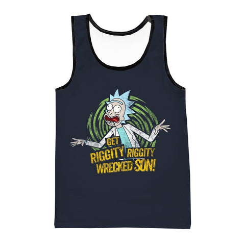 Rick and Morty Riggity Tank Top