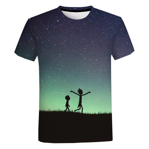 Rick And Morty Sky T-Shirt