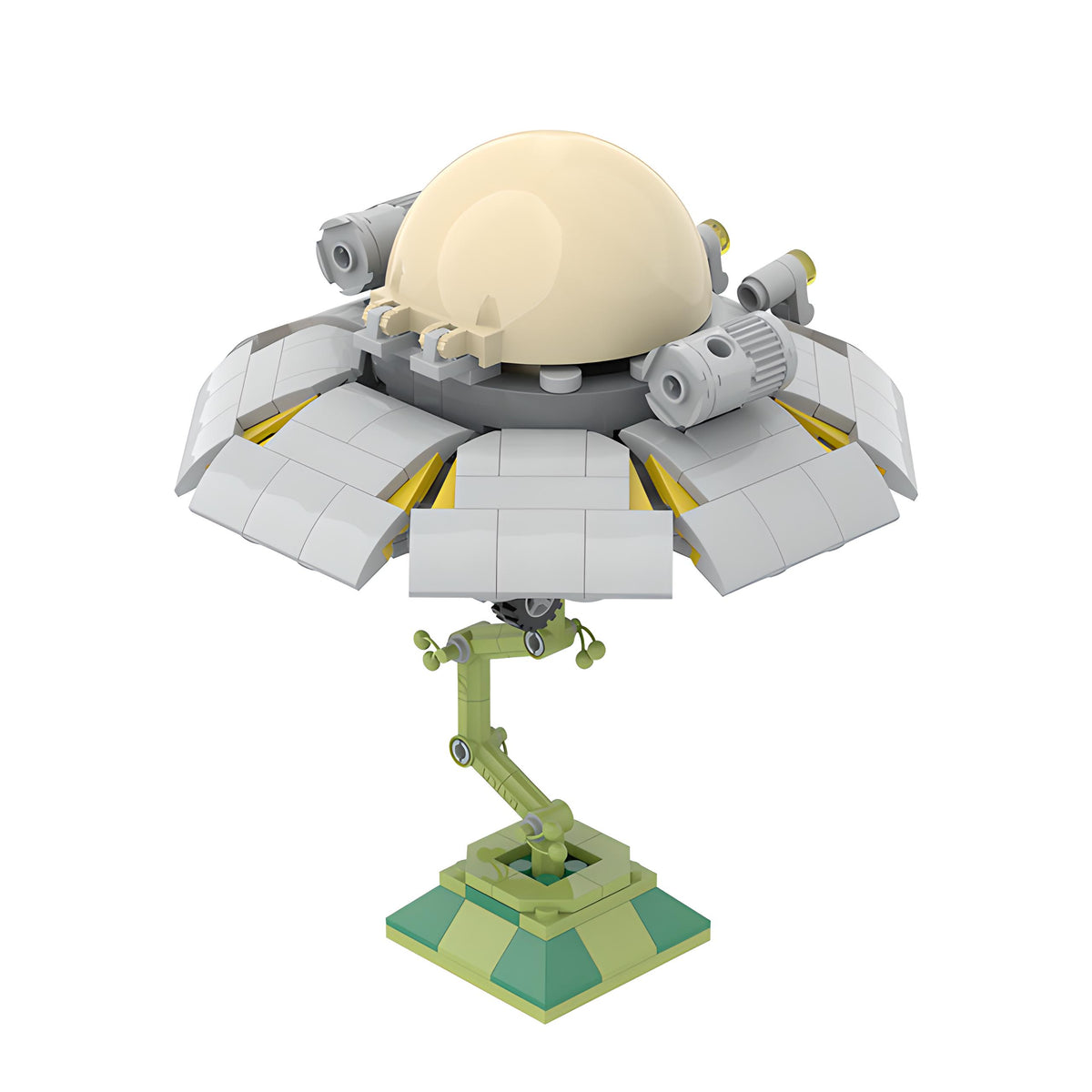 Rick And Morty Spaceship Lego | Alien Shopping