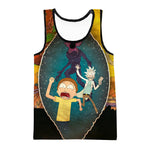 Rick and Morty Stranger Things Tank Top