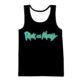 Rick and Morty Title Tank Top