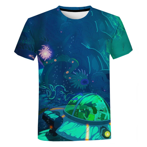 Rick And Morty Vessel T-Shirt