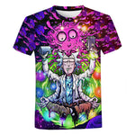 Rick Sanchez Meditating T-shirt