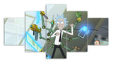 Rick Sanchez Robot Painting