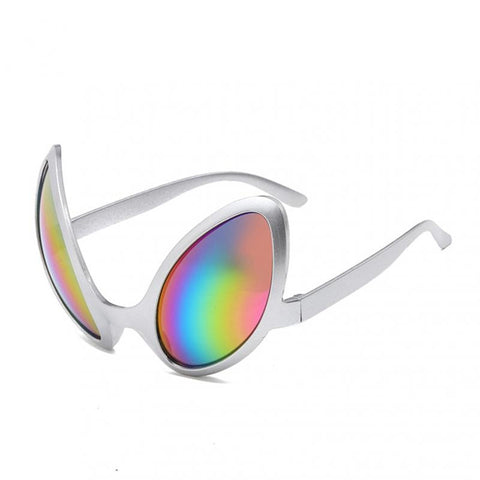 Silver Alien Sunglasses