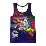 Space Art Tank Top