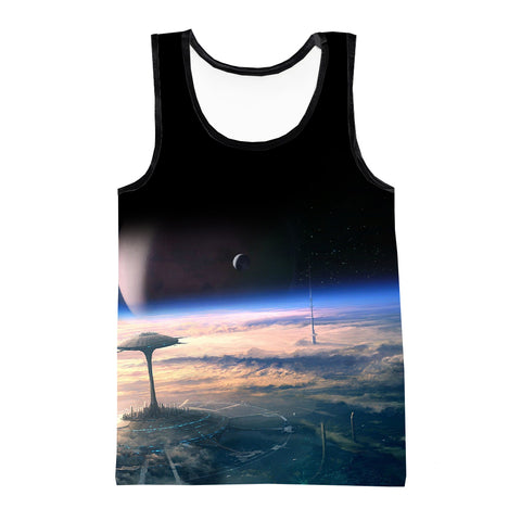 Space Colony Tank Top