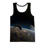 Space Ship Tank Top