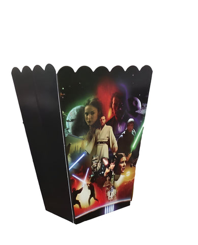 Star Wars Birthday Popcorn Boxes