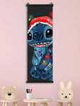 Stitch Merry Christmas Wall Art