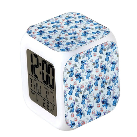 Stitch Pattern Alarm Clock