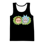 Stoned  Rick and Morty Tank Top