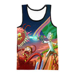 Summer Rick and Morty Tank Top