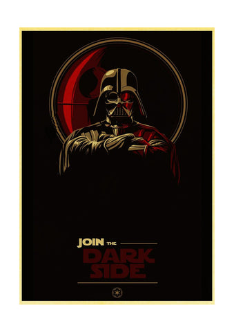 The Dark Side Star Wars Poster