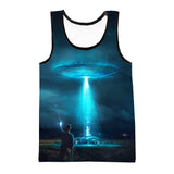 UFO Abduction Tank Top