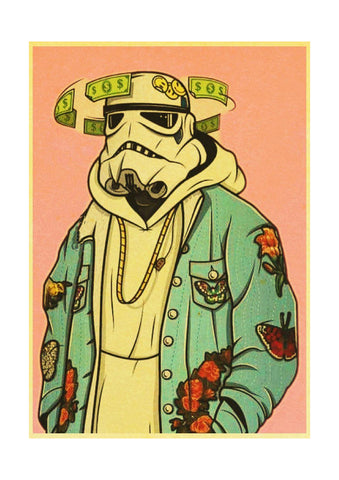 Vintage Stormtrooper Poster