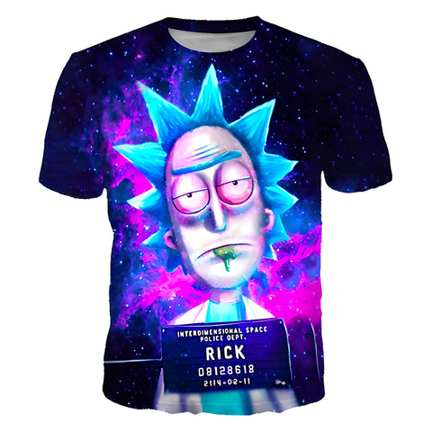 Wanted Rick And Morty T-Shirt