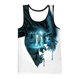 White Xenomorph Tank Top