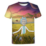 Zen Rick and Morty T-shirt