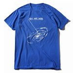 Milky Way You Are Here T-Shirt