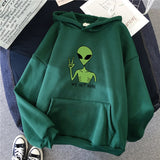 Green Alien Hoodie