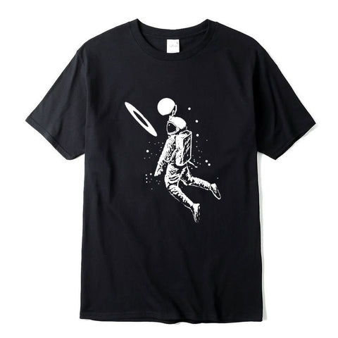 Astronaut Playing Basketball T-Shirt