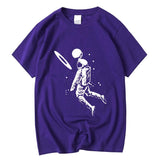 Astronaut Playing Basketball T-Shirt
