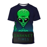 Alien Darknet Time T-Shirt