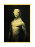 Alien Humanoid Poster