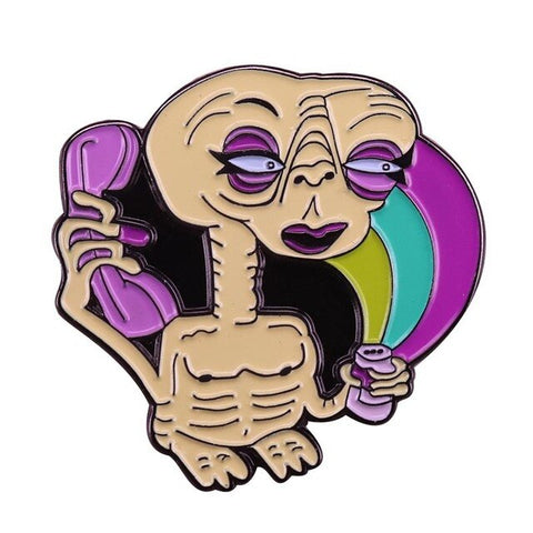 Alien Pop Culture Pin