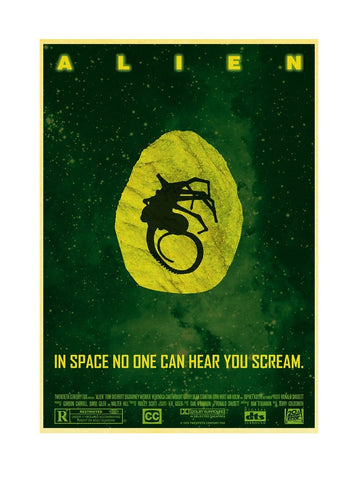 Alien Retro Poster