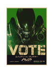 Alien vs Predator Vote Poster