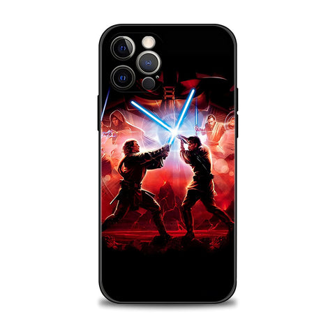 Anakin VS Obi Wan Iphone Case