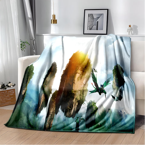 Avatar Floating Islands Blanket
