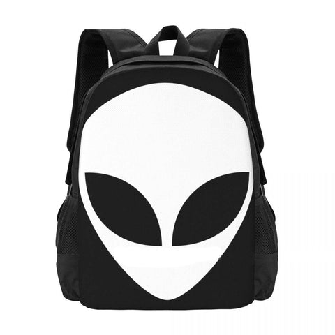 Black And White Alien Backpack