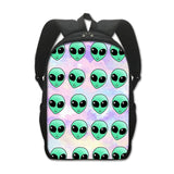 Colorful Alien Backpack