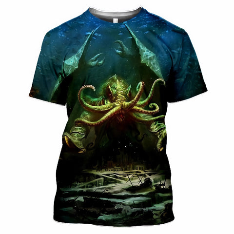 Cthulhu Sea Creature T-Shirt