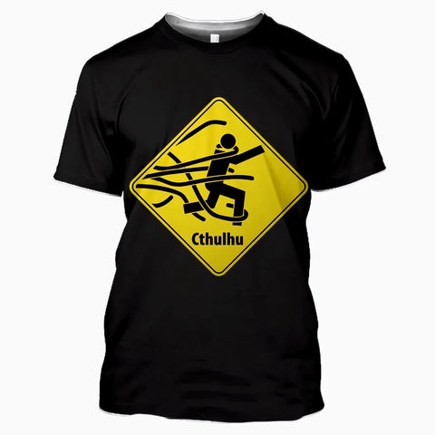 Cthulhu Warning T-Shirt