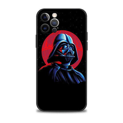 Darth Vader And Death Star Iphone Case