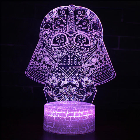 Darth Vader Helmet Lamp