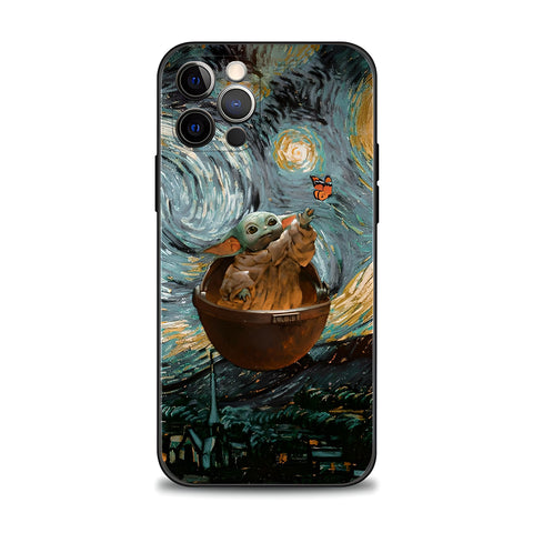 Grogu Artwork Iphone Case