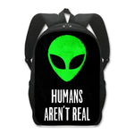 Humans Not Real Backpack