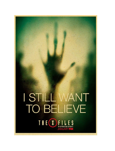 I Believe X Files Poster