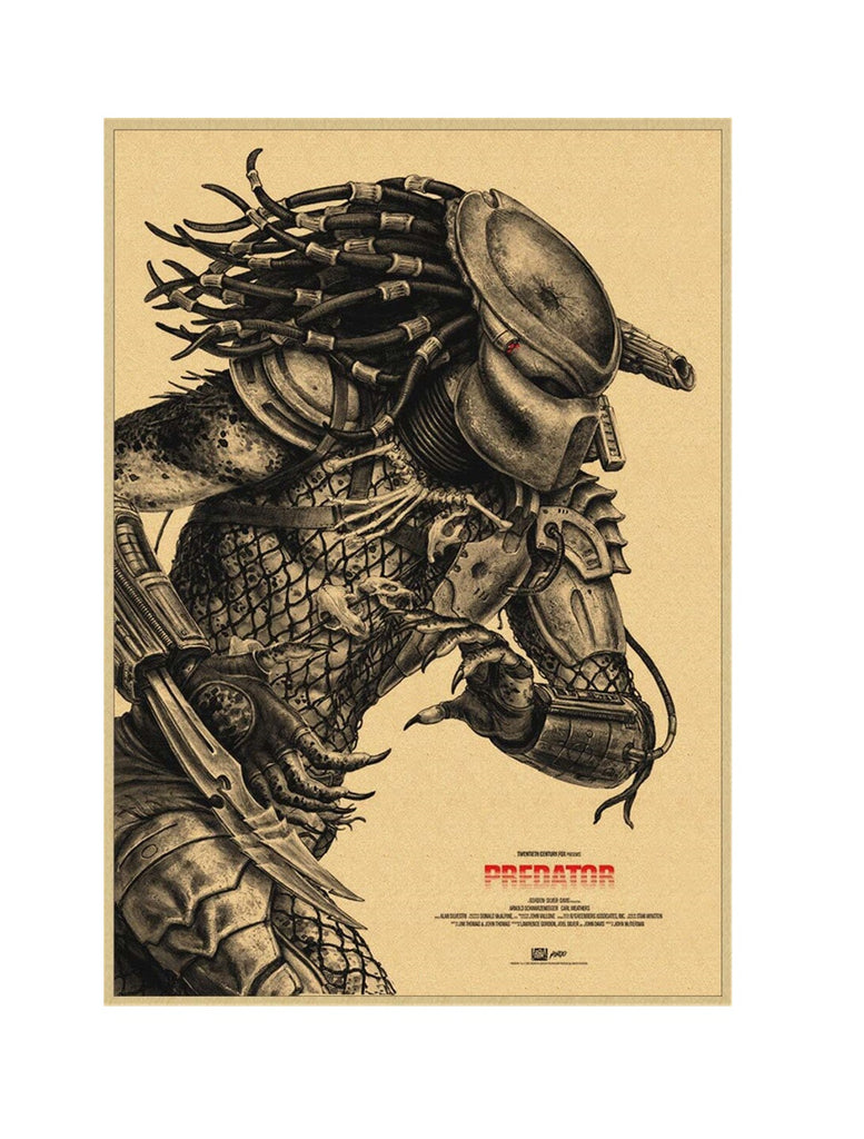 Predator Vintage Movie Poster | Alien Shopping