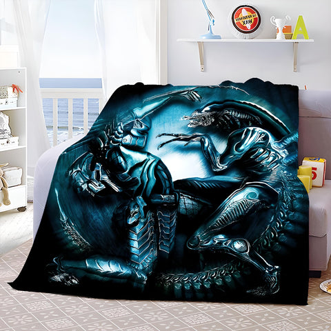 Predator VS Alien Blanket