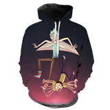 Rick And Morty Falling Hoodie