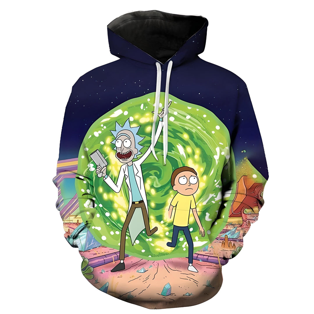 Rick and morty hoodies cheap deals