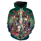 Rick And Morty Octopus Hoodie