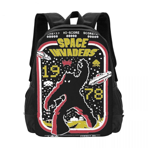 Space Invaders Alien Backpack